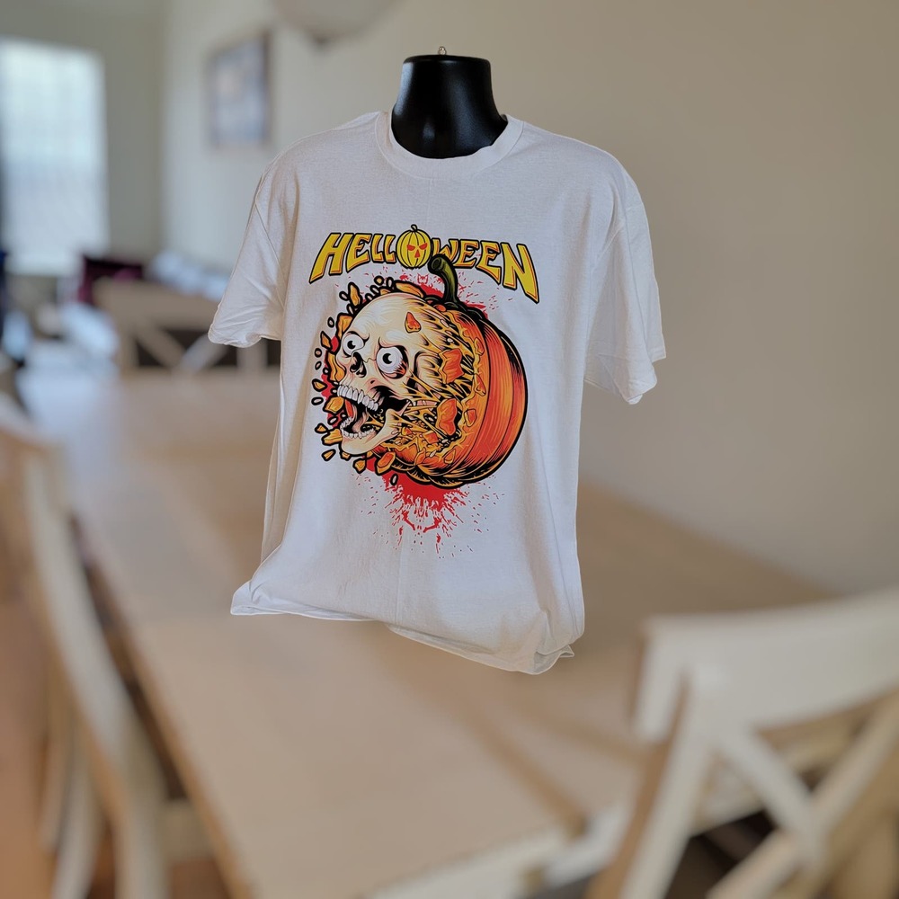 Helloween Heavy Metal Band T-shirt Sizes: S, M, L, XL, 2XL